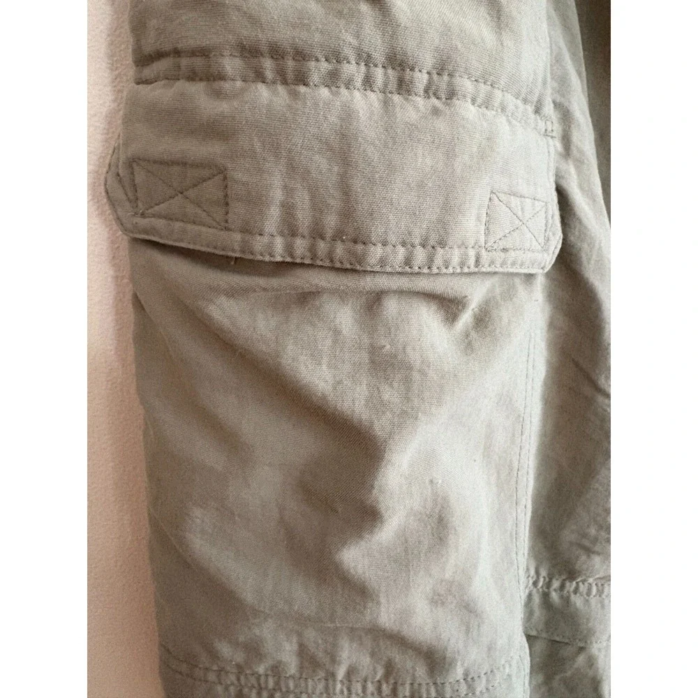 Vtg The North Face Convertible Pants‎ / Shorts Belted Utility Hiking Khaki XL
